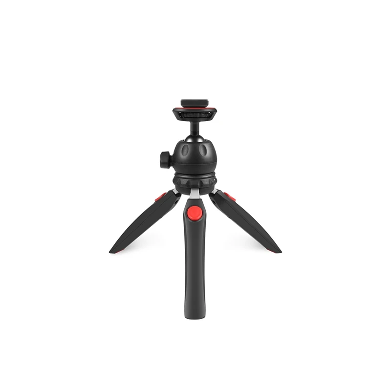 

1 PCS Multifunctional Portable Mini Bracket VLOG Live Stabilizer Tripod With Phone Clip, Red