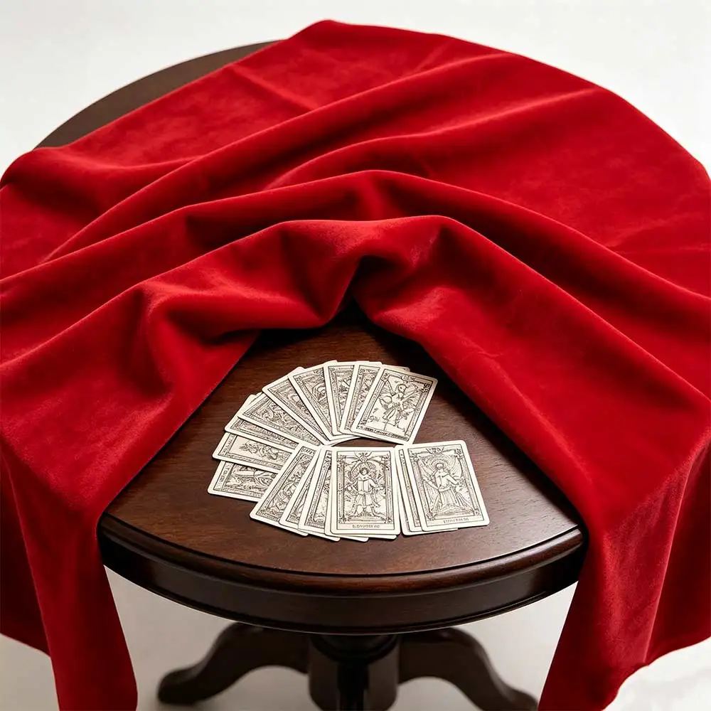 Velvet Oracle Card Pad Astrology Board Game Tarot Card Mat Altar Cloth Tarot Cloth Tarot Tablecloth