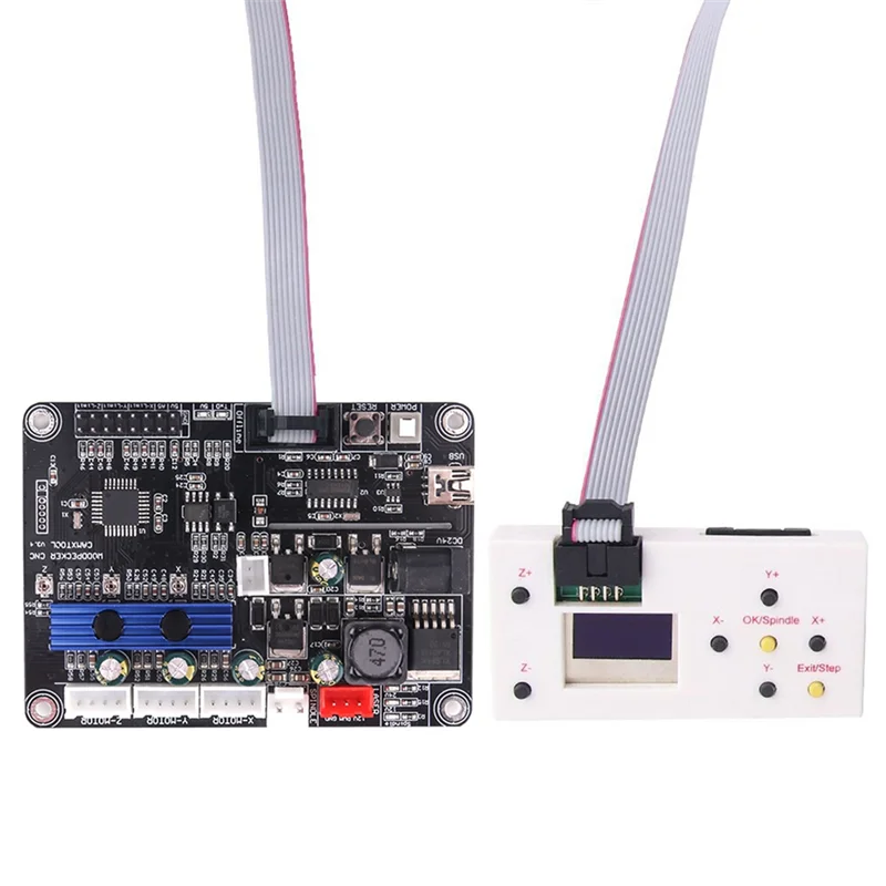 Hot Sale-1 Set 1.1 USB Integrated Driver 3-Axis Integrated Driver Offline Controller For 3018 Laser Machine
