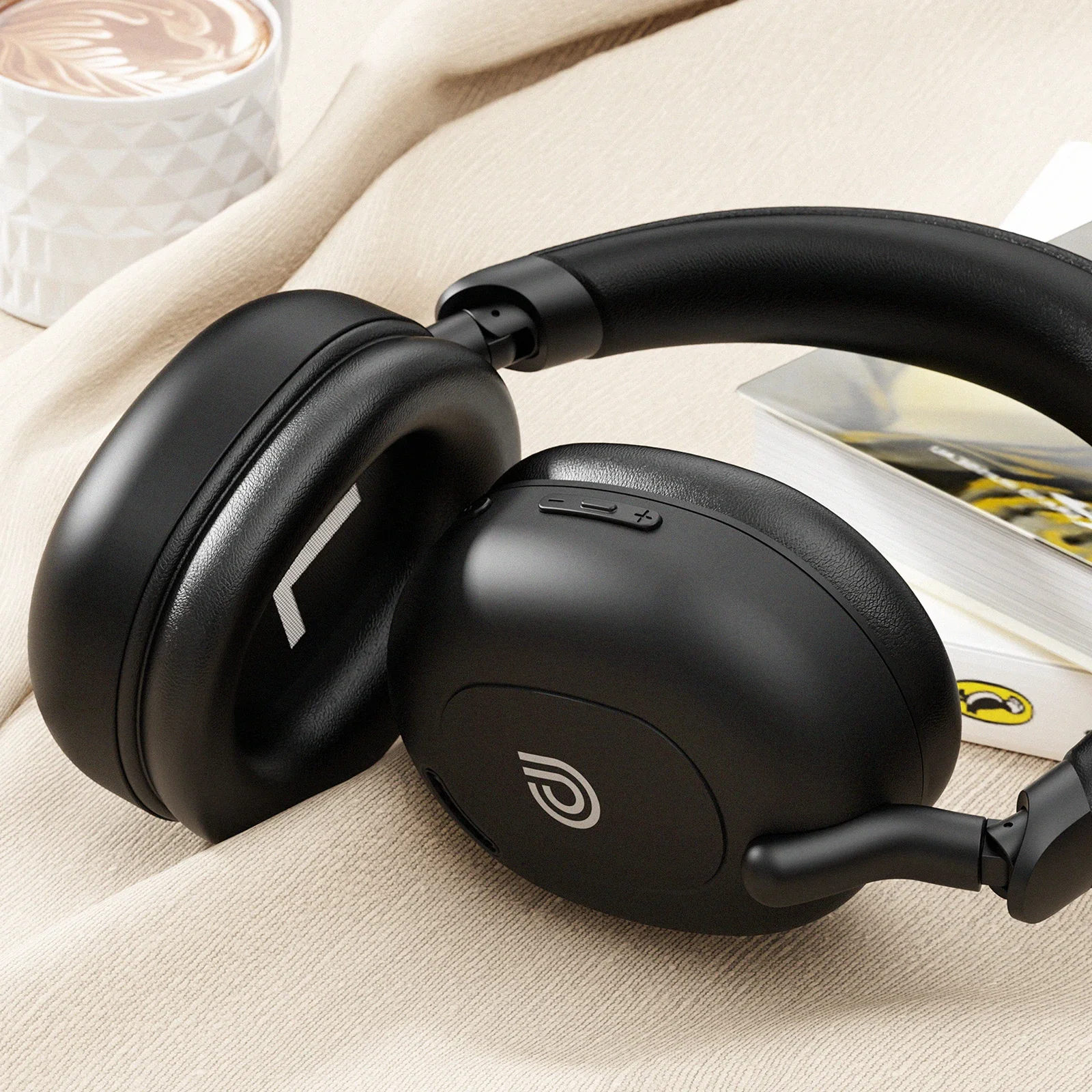 New Wireless Headphones Over-Ear Headphone Anc Noise Cancel…