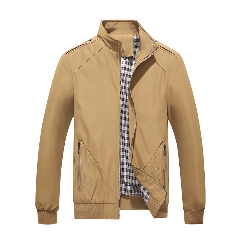 New 2024 Jacket Men Fashion Casual Loose Mens Jacket Sportswear Bomber Coat Mens jackets and Coats Plus Size M- 8XL