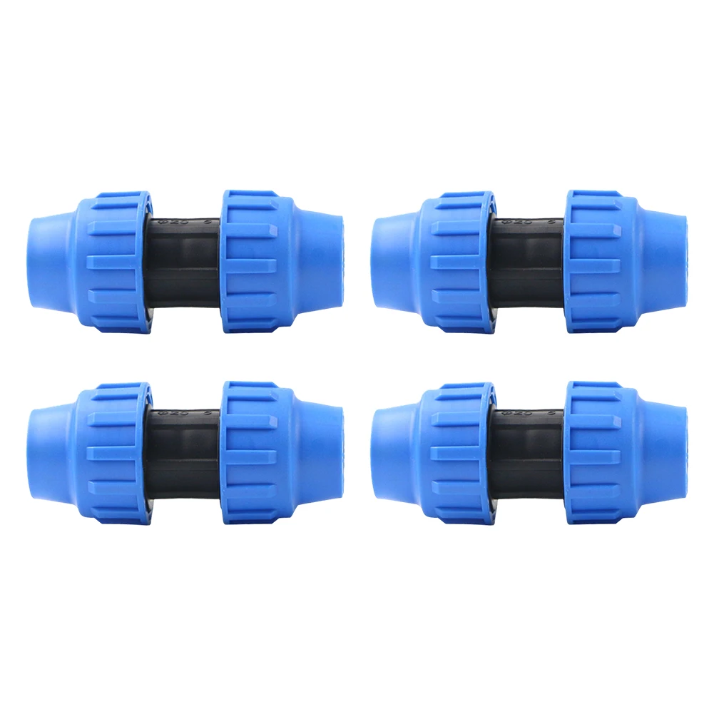 

4PCS 32/40/50mm PV Pipe Quick-Connect Fittings Straight Joint Water Splitter Water Pipe Joint Garden Farm Irrigation Supplies