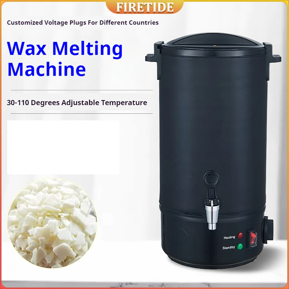 

110 В 220 В толкатель воска бытовой 8л/10л машина для плавления воскового мыла для изготовления свечей быстрый нагрев высокая эффективность