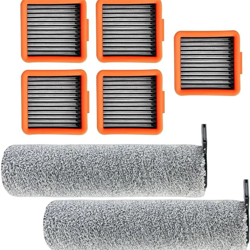 For Uwant D5/D5 Pro/D100/D100 Pro/D100 Plus/A60/V8/V10 Robot Vacuum Cleaner Replacement Parts- Main Brush& Filter Accessories
