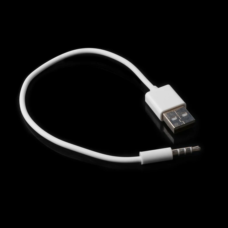 USB 3.5mm kabel do ładowania i synchronizacji danych Adapter do Apple iPod Shuffle 2nd