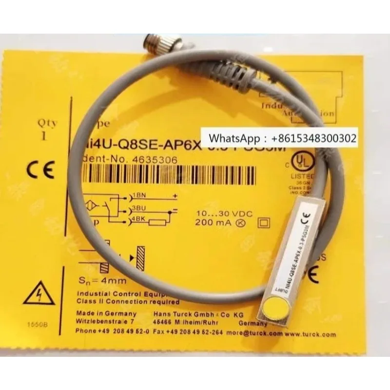 

New Proximity Switch Sensor NI4U-Q8SE-AP6X/AN6X-0.3-PSG3M