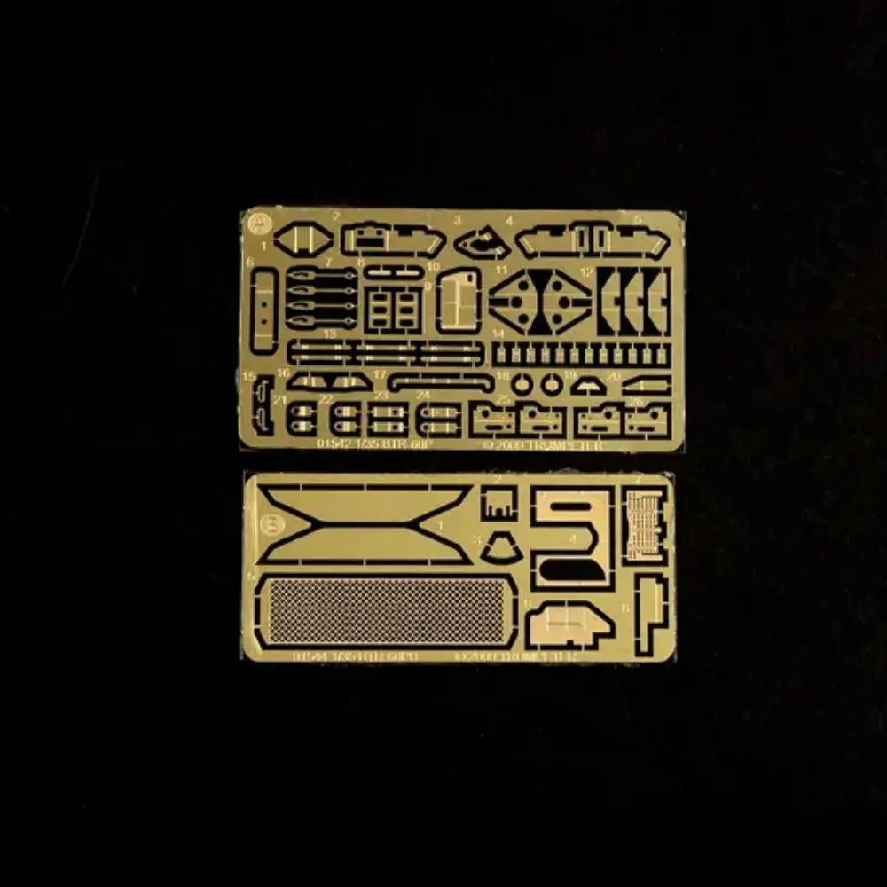 Trumpeter 01544 1/35 Kit Model Pembawa Lapis Baja BTR-60PB Soviet Rusia