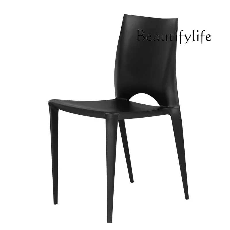 X36 Simple Modern Plastic Dining Chair Outdoor Stacked Chair