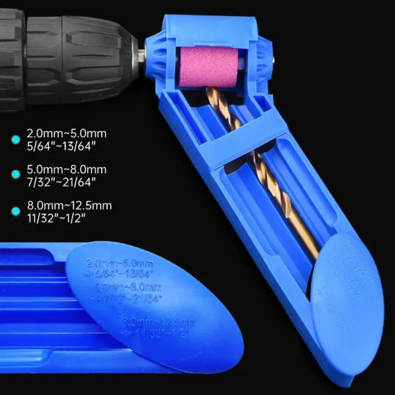 Шлифовальный круг для сверл, инструмент, портативная точилка для сверл, твист, машина для заточки сверл, синяя или оранжевая, аксессуары для дрели Dremel