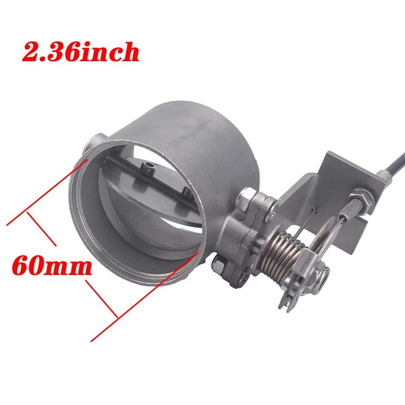 Universal Motorcycle Modified Exhaust Pipe Valve Exhaust Pipe Muffler Parts