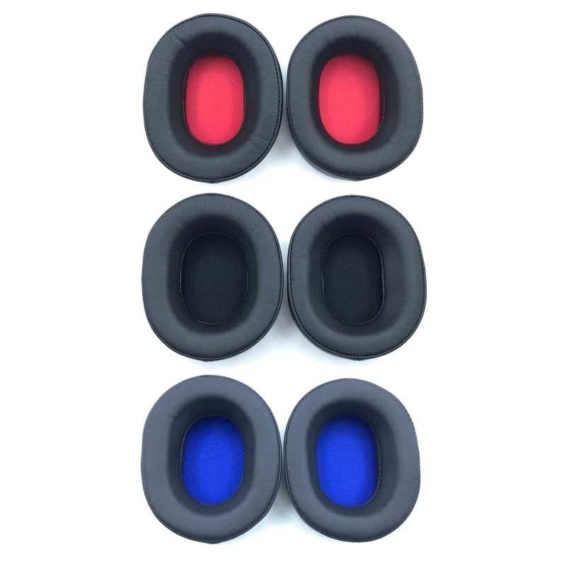 

Leather Cushion Earpads for ATH-WS660BT AR5BT AR5IS SR30BT Headset Earmuffs Memory Foam Covers Props