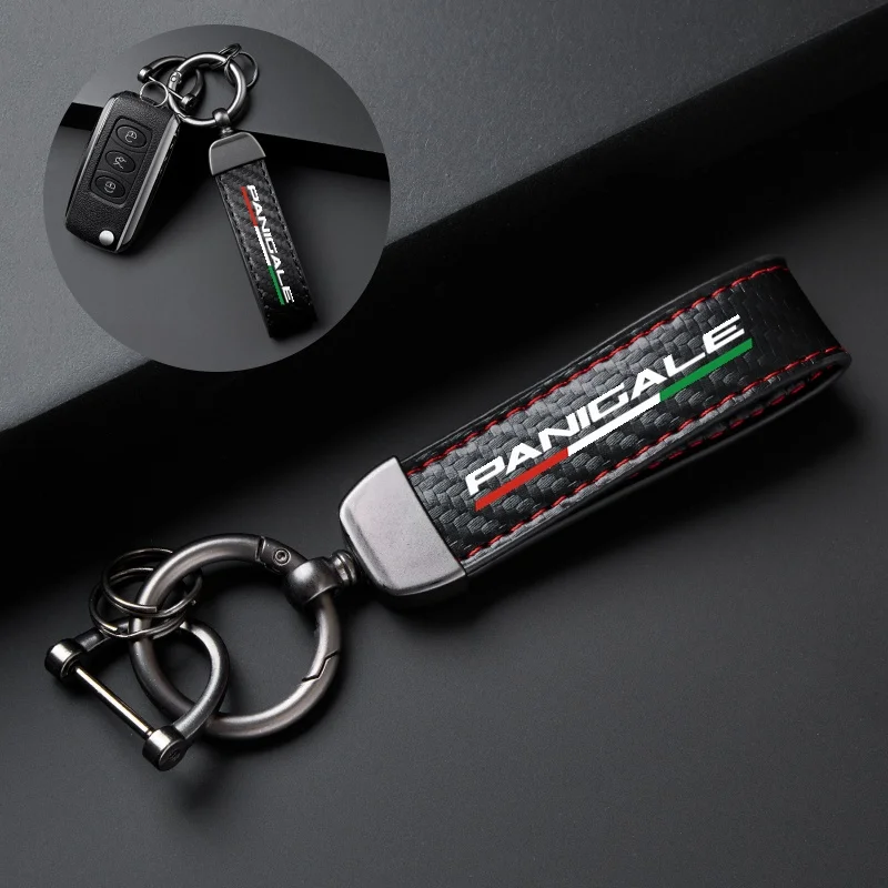 Key Ring Keys Strap Keychain Men Women Car Personality Motorcycle Keyrings For Ducati PANIGALE 959 1299 1199 899 S R G V4 KN