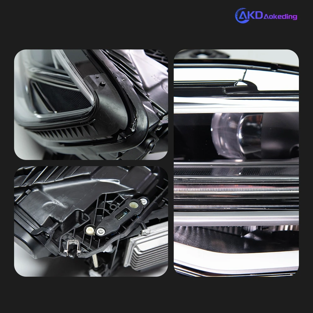 Car Lights for Audi A6 A6L LED Headlight 2012-2018 C7 Head Lamp Drl Projector Lens Automotive Accessories
