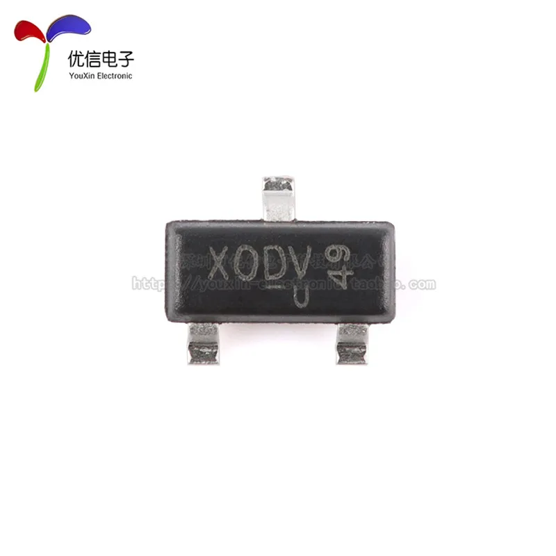 Genuine Umw Ao3400a Sot-23 N-Channel Mos Chip, Transistor de efeito de campo, Chip Original, 30V 5.8a