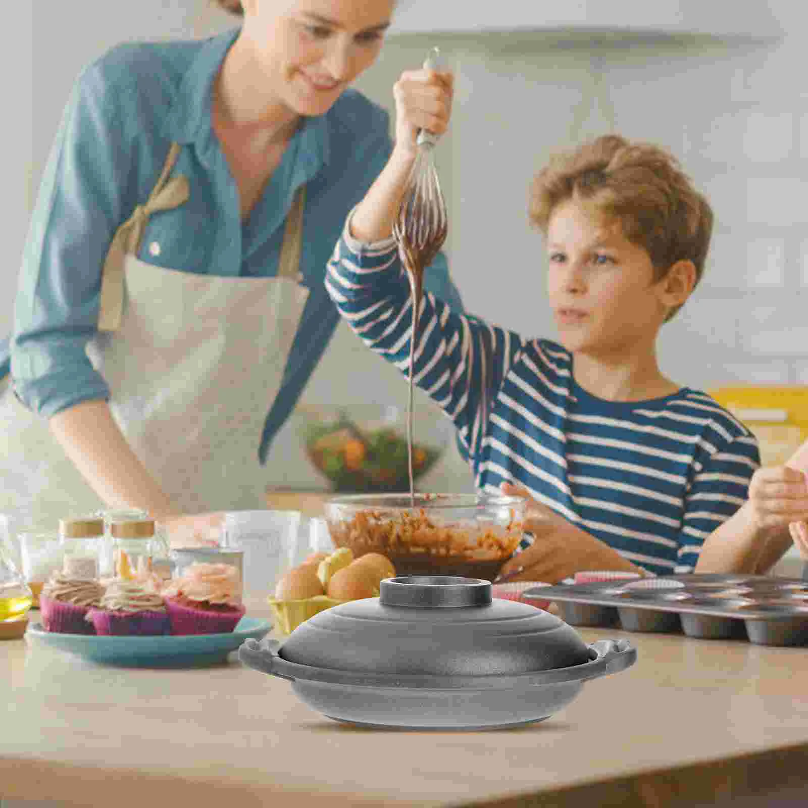 Casserole for Braised Chicken Cooking Utensil Food Steamer Rice Household