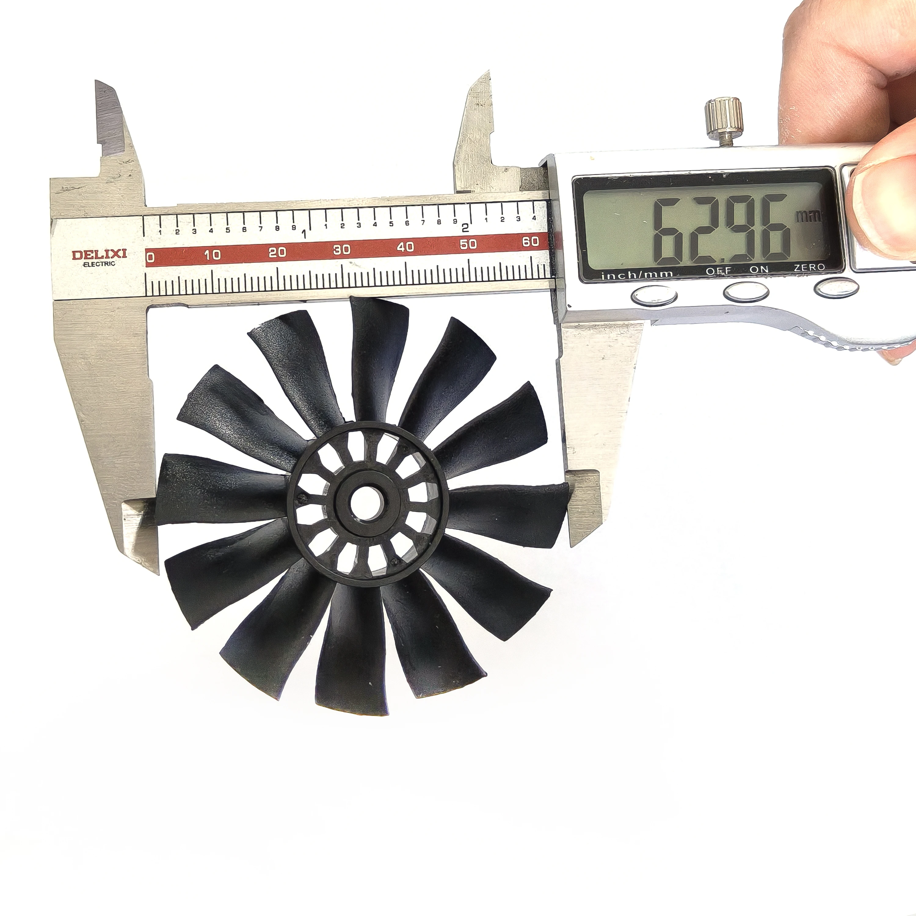 QX-MOTOR nowe 12-listkowe ostrze cw ccw 64 mm do cewnika EDF 64 mm Akcesoria do łyżek napędowych