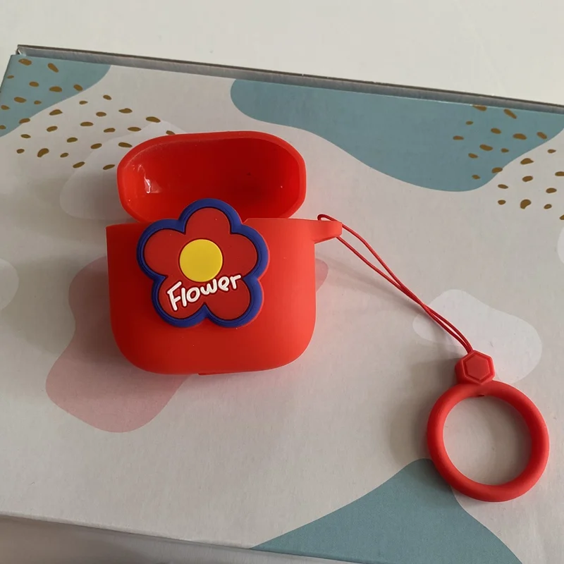 زهرة سماعة غطاء ل VIVO TWS Air3 برو حافظة سيليكون للصدمات ل vivo TWS 3e/3i غطاء ل iQOO TWS Air3 صندوق