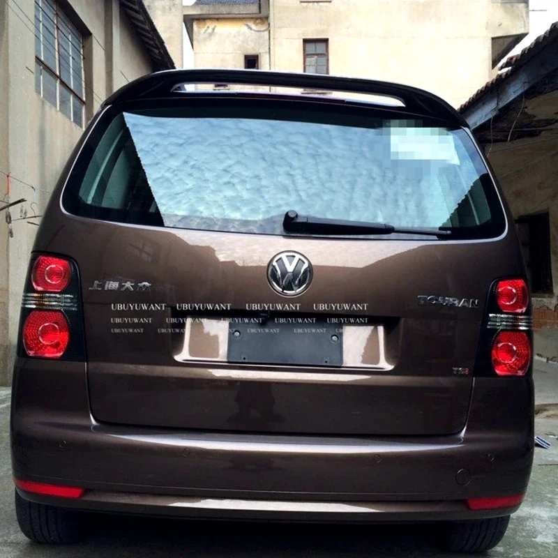 Für VW Touran SPOILER Hochwertiges ABS-Material Auto-Heckflügel Grundierfarbe Heckspoiler für Volkswagen Touran SPOILER 2008-2013 – Detail 2