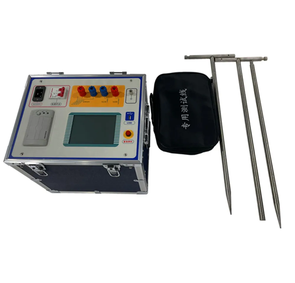 CJ2307 High Accuracy Earth Grid Grounding Resistance Tester With Whole Process Intelligent Measurement and Control5.