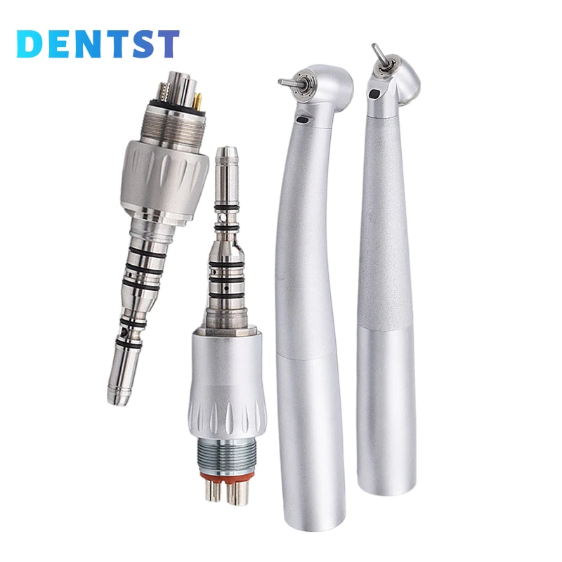 

Dental Coupler LED 4/6 Holes Coupling for K Multiflex Fiber Optic Connector High Speed Handpiece Air Turbine Quick Adaptor