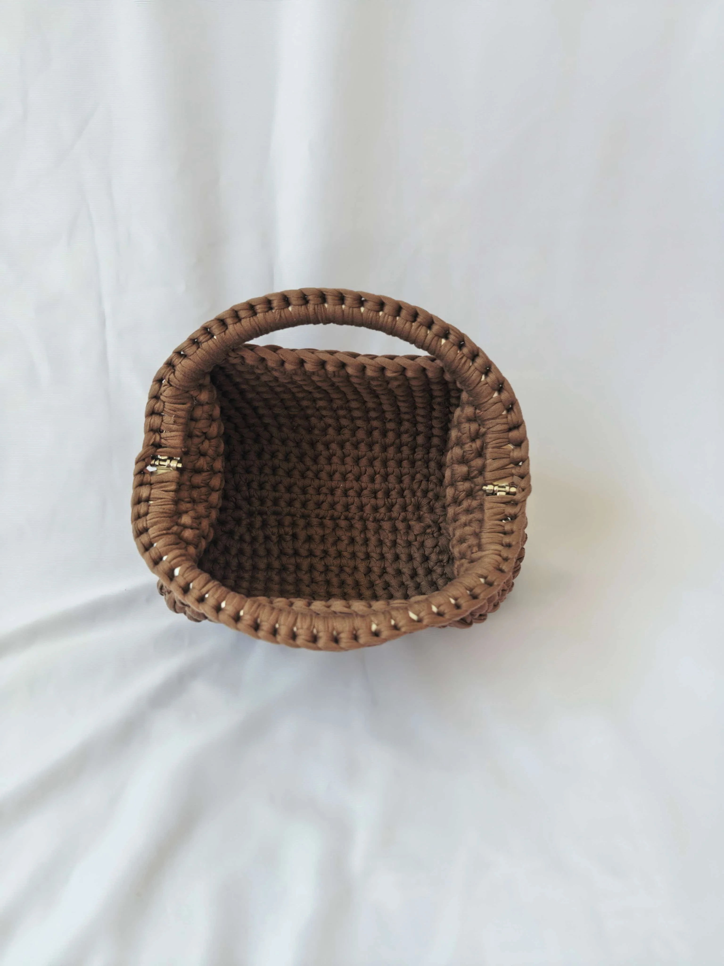 Handgestrickte Modische Clutch-Tasche für Damen, Makronen-Bonbonfarbene Gestreifte Leinen-Webe-Umhängetasche – Detail 7