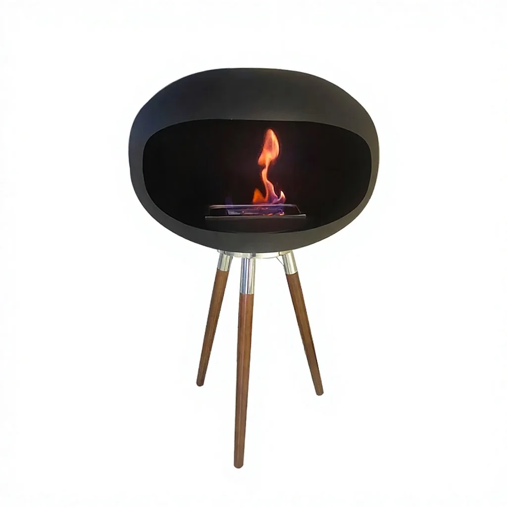 Chimenea de Bioetanol Independiente para Interiores, Nuevo Diseño, Fuego Real, Decoración para el Hogar