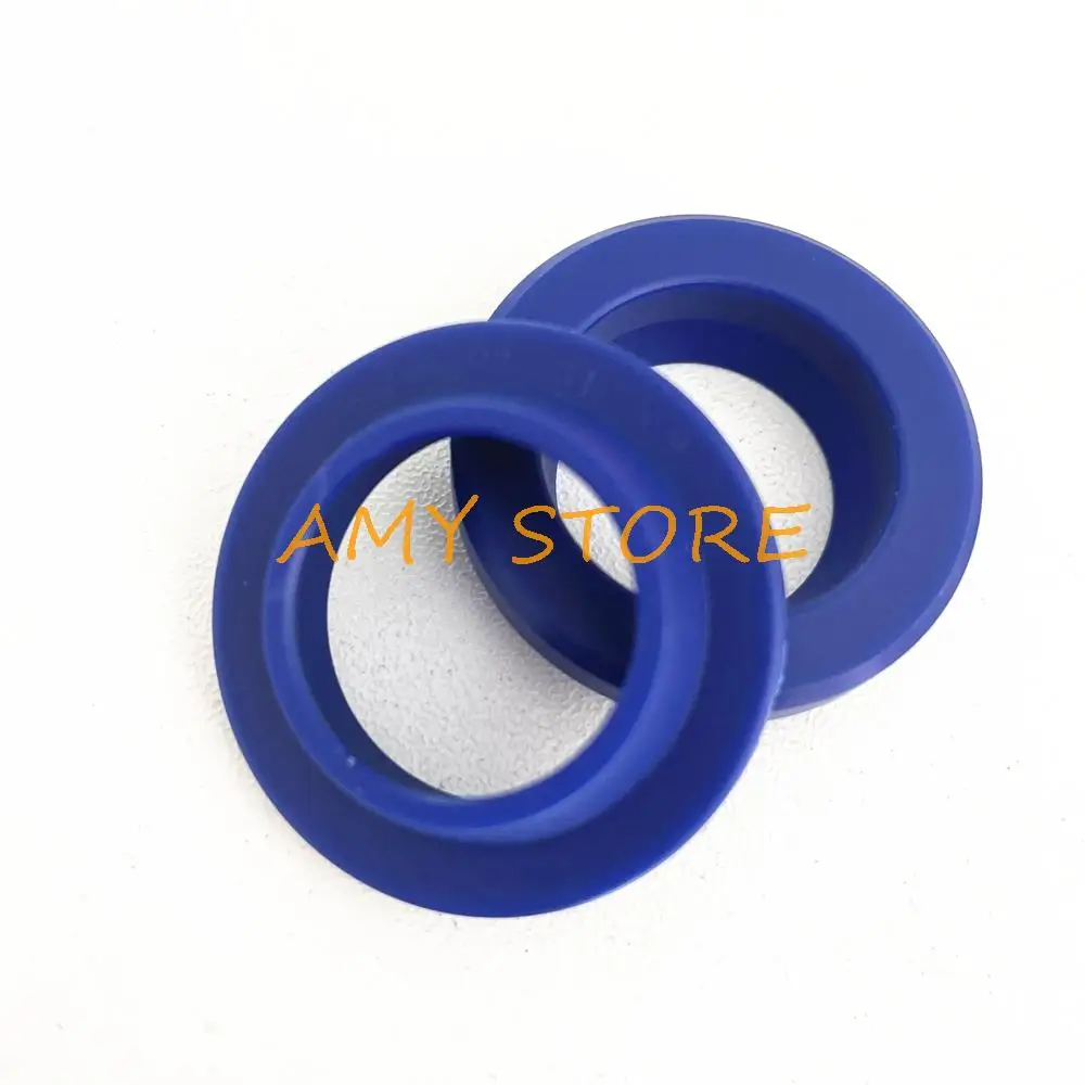 

2pcs Hydraulic Machines Oil Cylinder FA 22mm x 34mm x 5mm x 9mm Blue PU Dust Shaft Seal 22x34x5/9mm Dustproof Sealing Ring