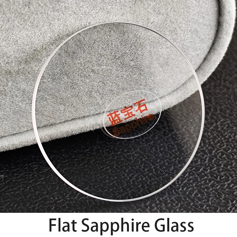 Uhrenteil Saphirglas Dicke 1,0-3,0 mm Durchmesser 24-41 mm Flaches Rundes Transparentes Kristall-Mineralglas Passend für Uhrengehäuse – Detail 2