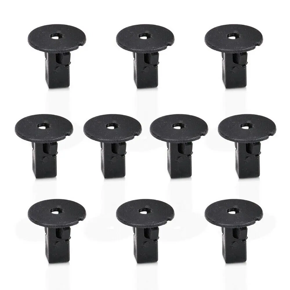 50pcs 9mm Car Fender Liner Screw Grommets Fastener Clips for Toyota Camry