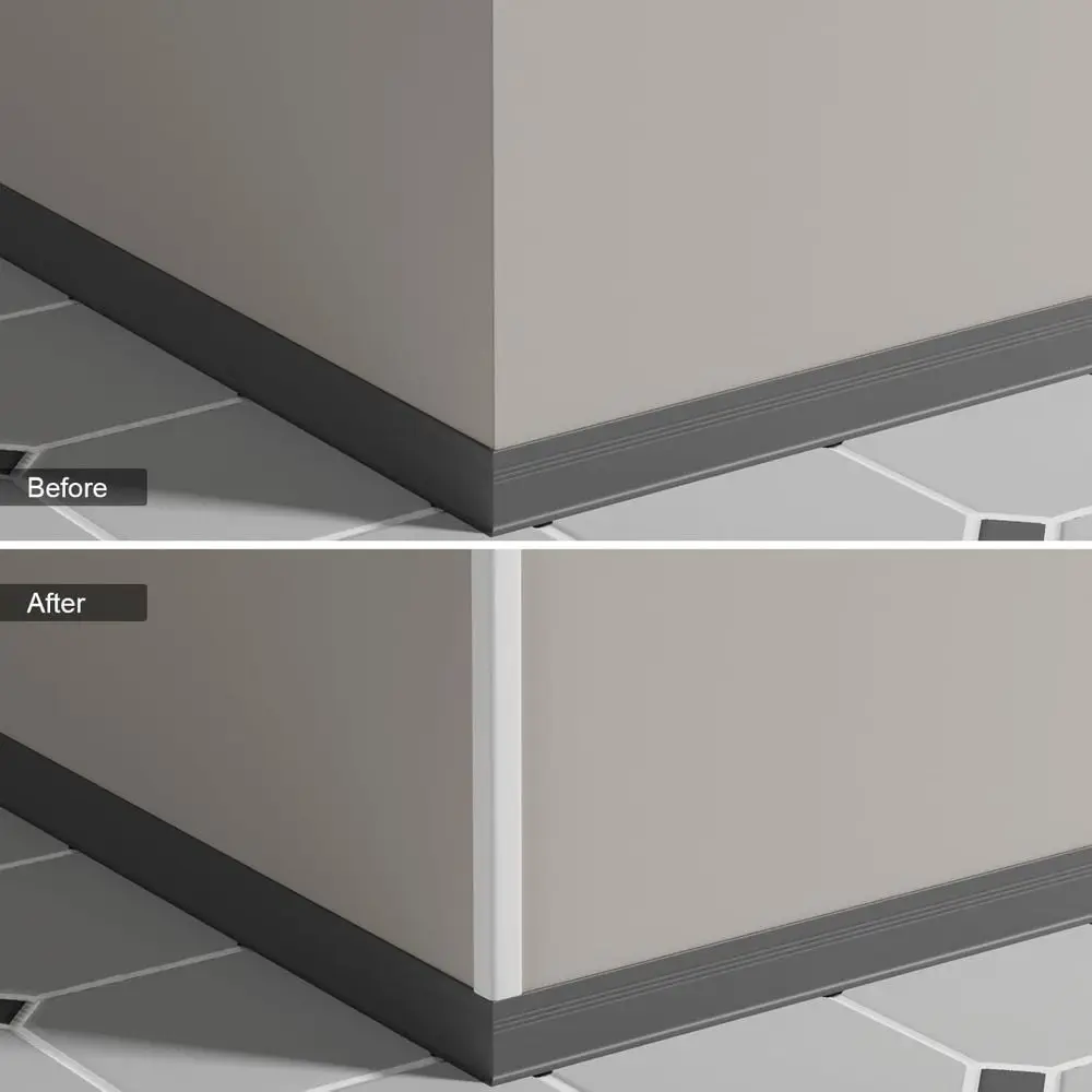 High Quality Self Adhesive Wall Corner Protector Flexible Peel and Stick Caulk Strip 3 Meters Corner Moulding Trim Ceiling