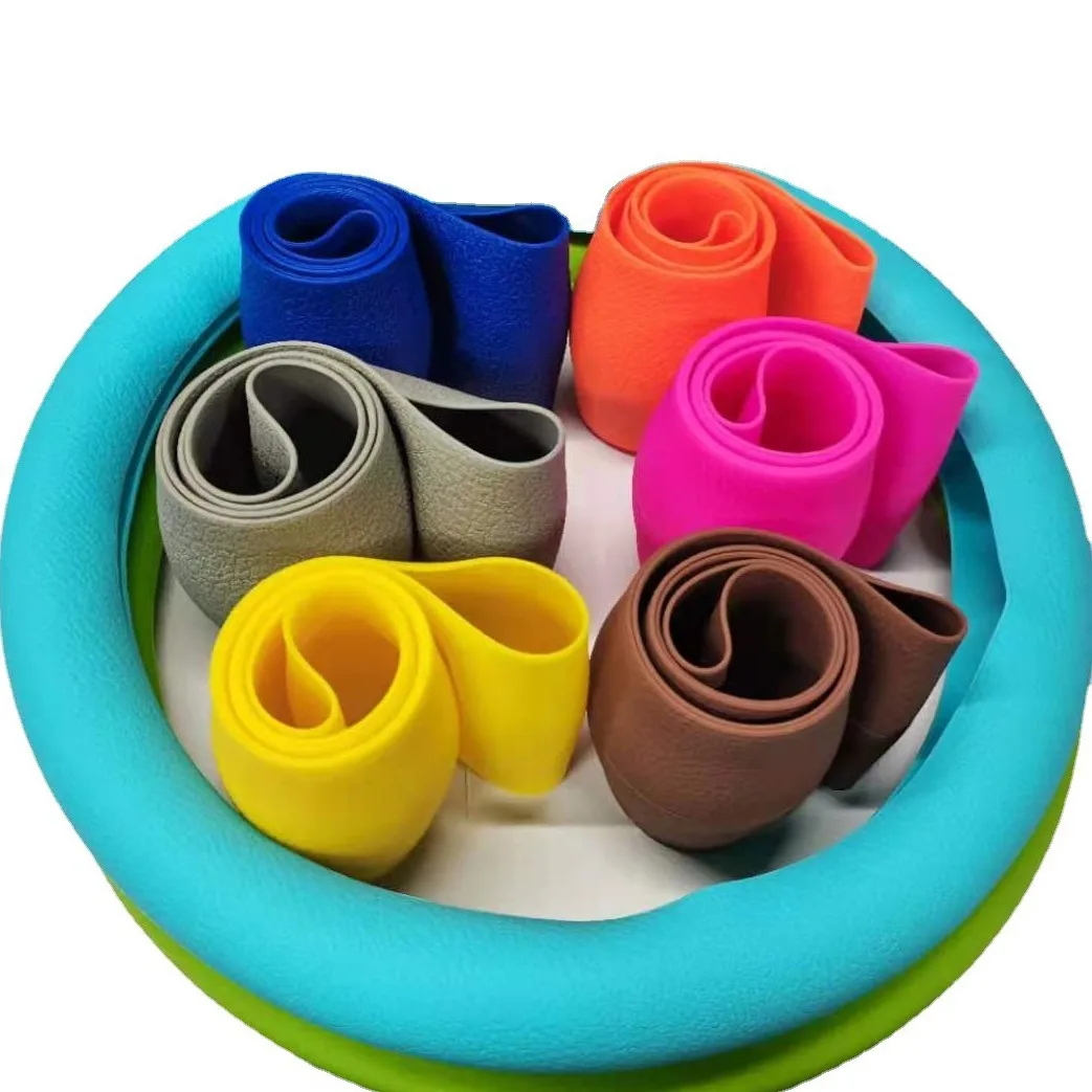 Car Styling Universal Car Silicone Steering Wheel Glove Cover Texture Soft Multi Color Soft Silicon Steering Wheel Accessories