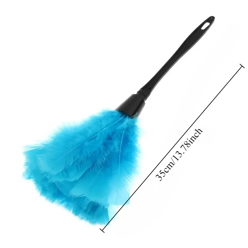 1Pc Anti-static Feather Duster, Home & Car Furniture Dust Removal Cleaning Brush