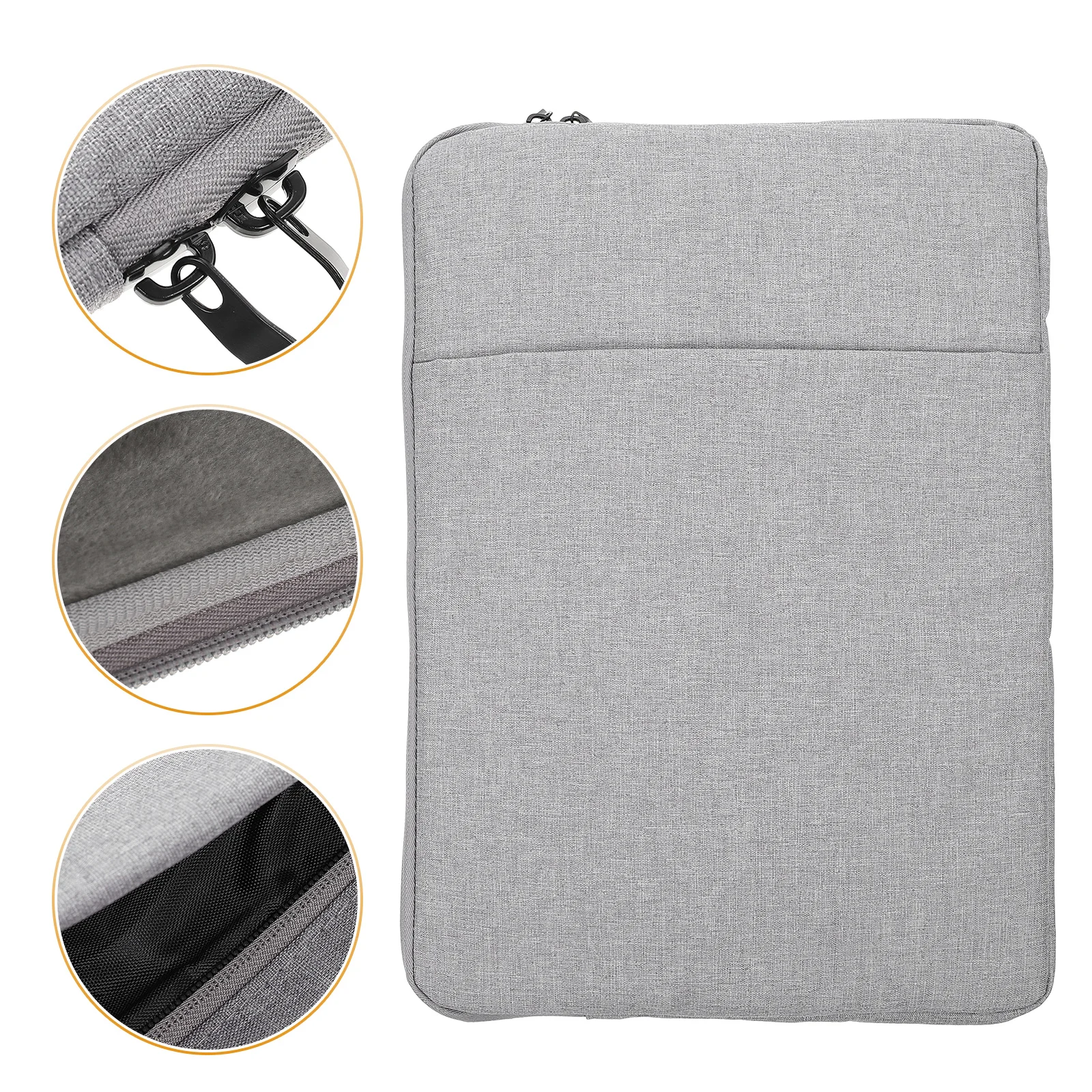 14 Inch Laptop Case Polyester Computer Bag Waterproof Shockproof Portable Storage Pouch For Notebook Thin Light Convenience