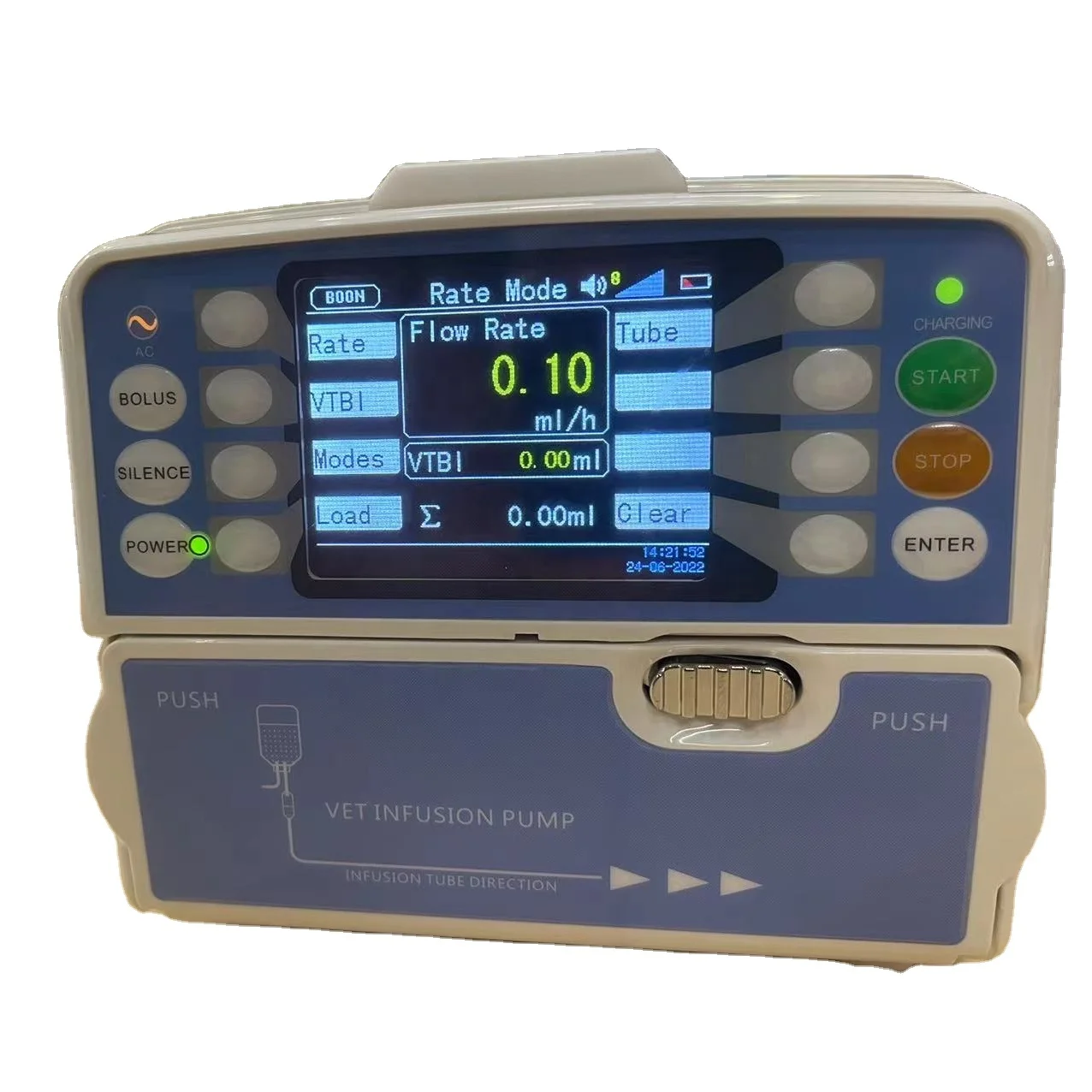 hotsale Portable pet veterinary volumetric peristaltic infusion pump