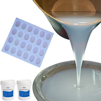 Der weich ste durchscheinende Zweikomponenten-Flüssig silikon kautschuk 0a