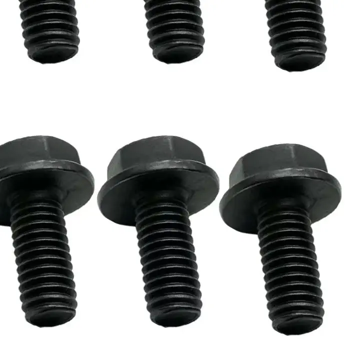 10PCS 8x25mm Reverse Threaded Screw Fastener Steel For 255 Type Aluminum Cutting Machine 10 Inch Disc Secure Fixation Tool Parts