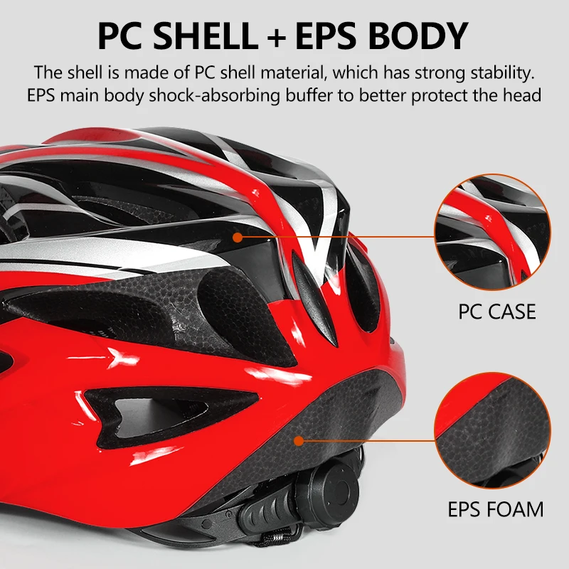 Eastinear\'s New Ultra-light Bicycle Helmet Is Breathable and Breathable for Men and Women\'s Outdoor Sports Cycling Safety Hats