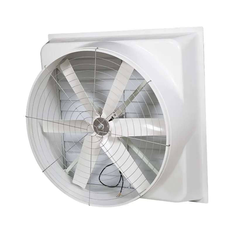 Animal Husbandry Equipment Wall Mounted Fiberglass Shell Cooling Ventilation Fan  PP SMC Cooling Fan