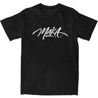 Rapper Maka Tour T-Shirt Male Y2K Casual Cotton T-Shirts Summer O-Neck Hippie Tees Design Big Size Clothing