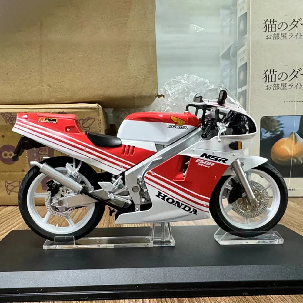 Honda NSR 250R MC18 Motorcycle 1:12scale Alloy Static Motorbike Model New Style Die-cast Ornaments Hobby Collection Boy Gift Toy