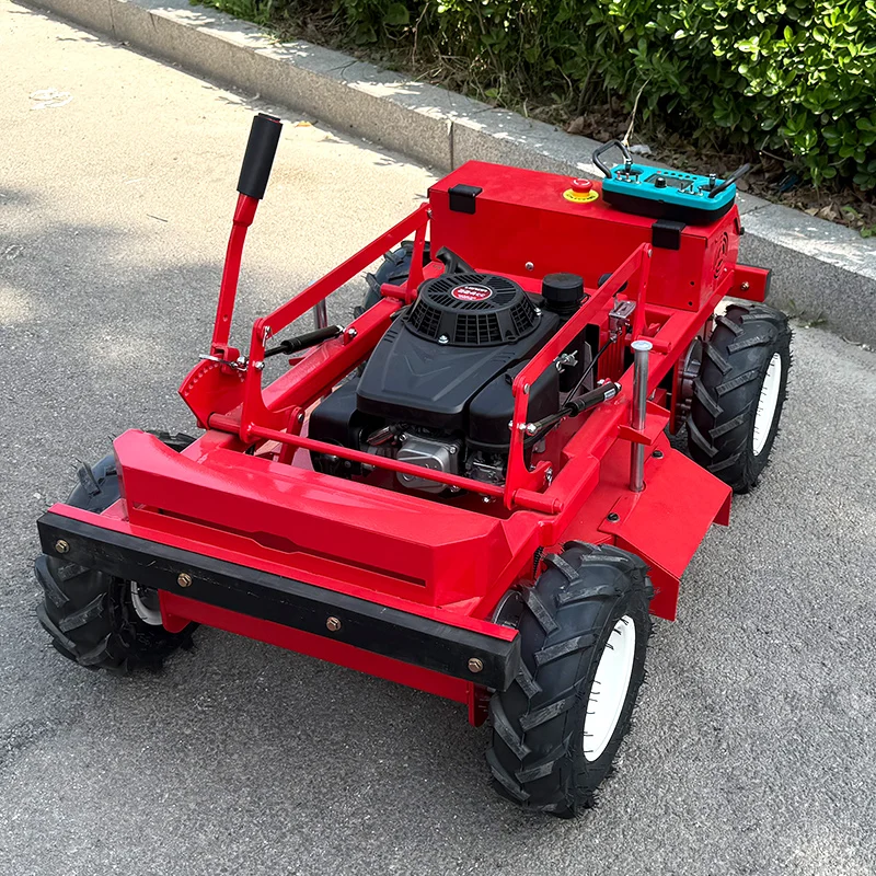 Customized New Intelligent Lawn Mower Zero Turn Lawn Mower With Remotely Started Remote Control Grass Cutter