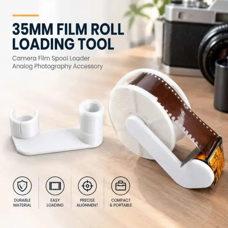 35mm Analog Film Loader Film Roll Spool Loading Tool Camera Photography Part