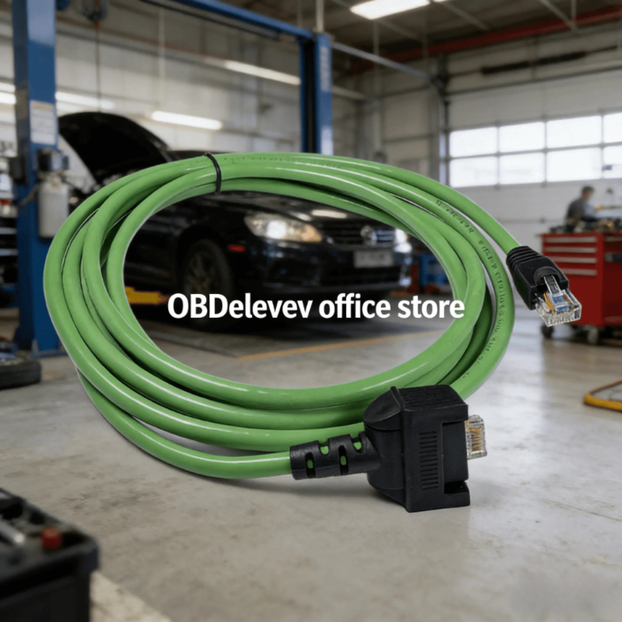 

﻿ higt Quality MB C4 Green Lan Cable For SD Connect Multiplexer Network Lan Cable For MB Star C4 C5 Diagnostic Tool