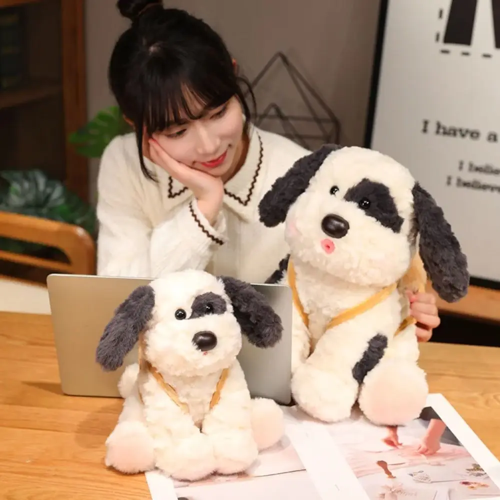 

Black&White Pout Dalmatian Plush Toys PP Cotton Chicken Leg Backpack Plush Dalmatian Dolls 23/35/45cm Collection