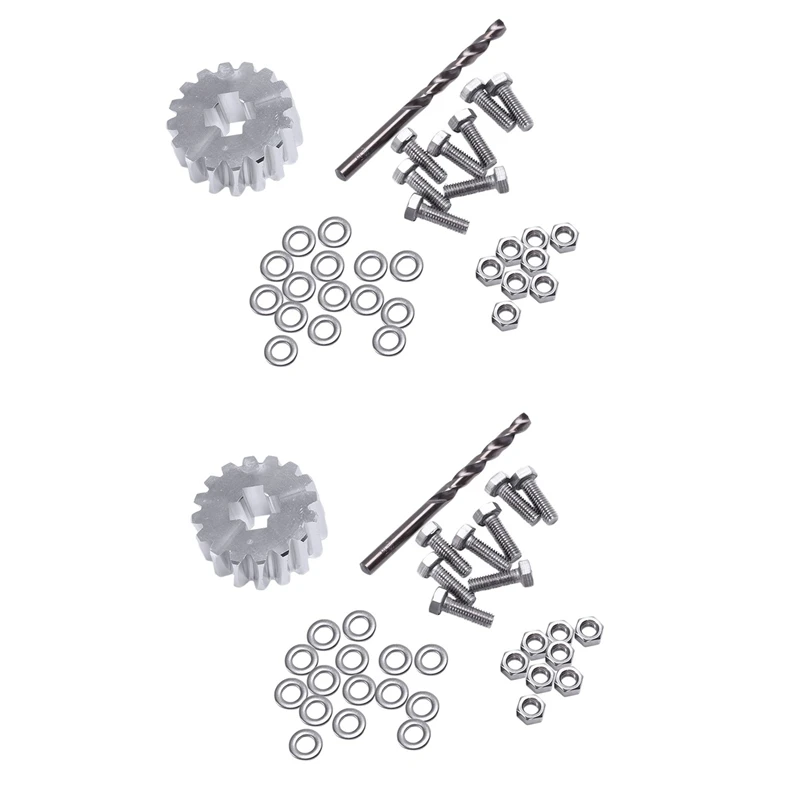 Kit de réparation de roue de secours pour Ford Galaxy Seat, Alhambra, Sharan, Electrolux Gear, 2 pièces