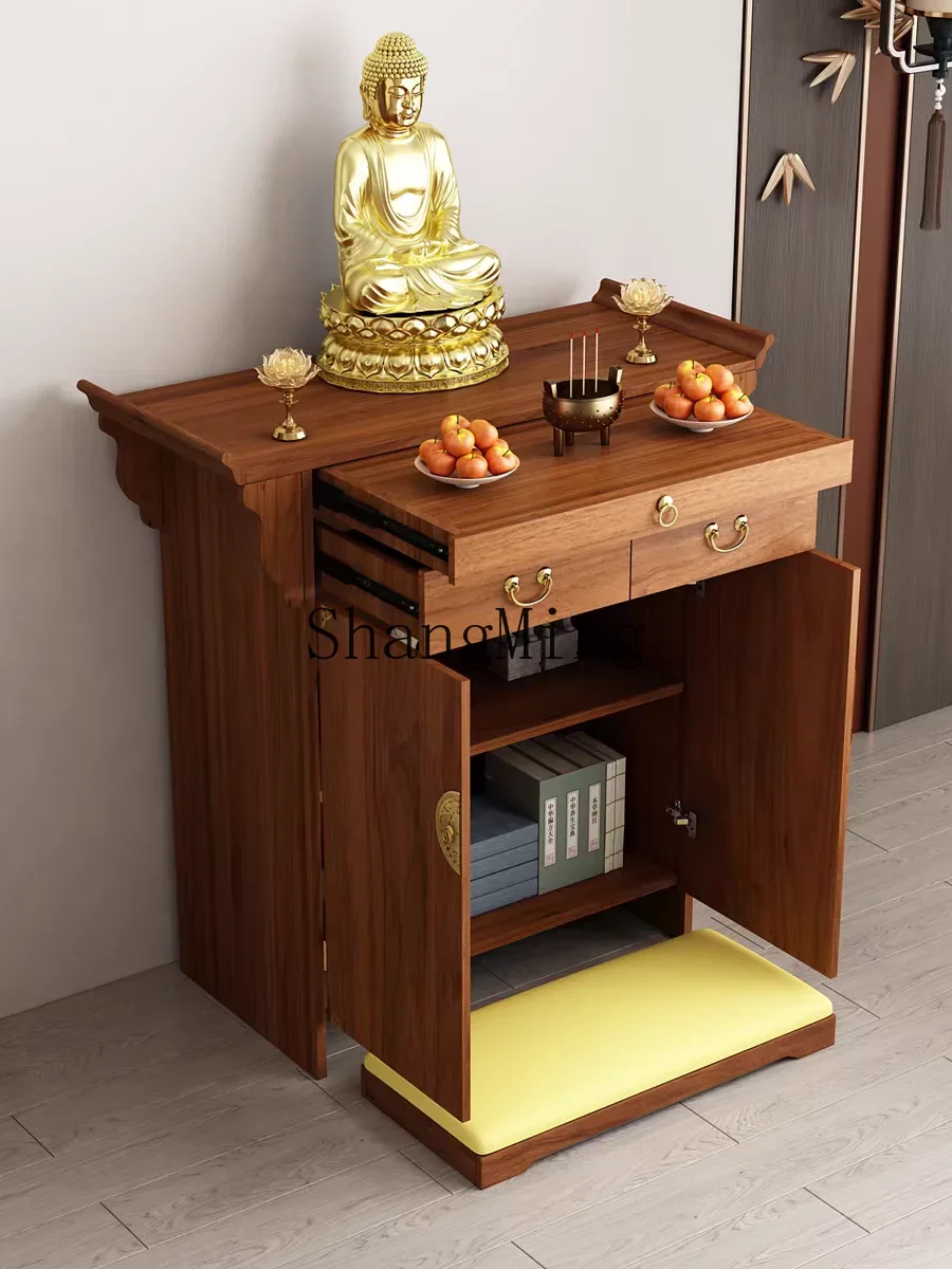 CL Guanyin Bodhisattva incense table, shrine offering cabinet offering table