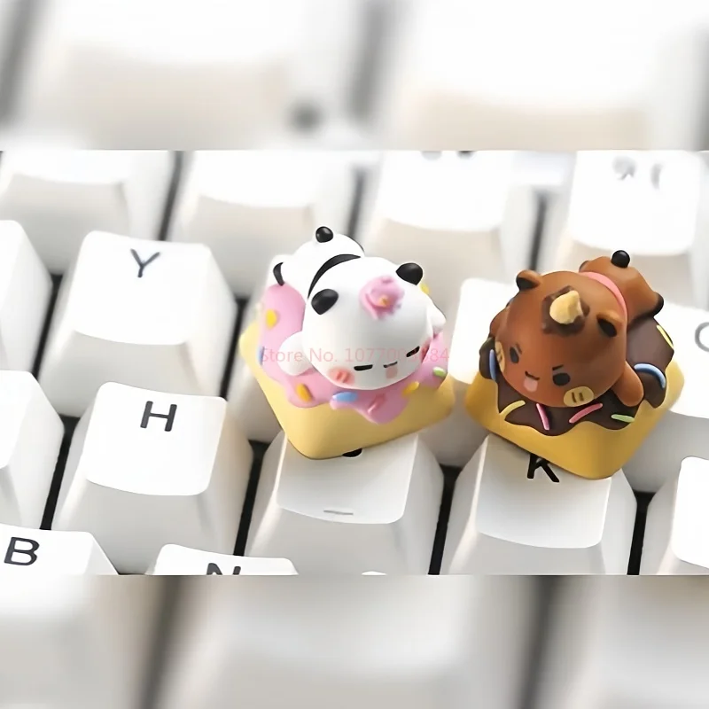 Yier Bubu Anime Peripheral Customization Personalized Cute Cartoon Resin Keycaps Esc Toy Gifts - Image 6