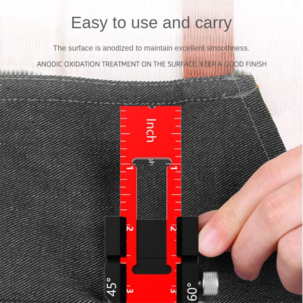 3 шт. Деревообрабатывающие инструменты Линейка-карманная линейка макет инструмент Точная линейка с Т-образными скользящими стопами, дюймовые и метрические весы