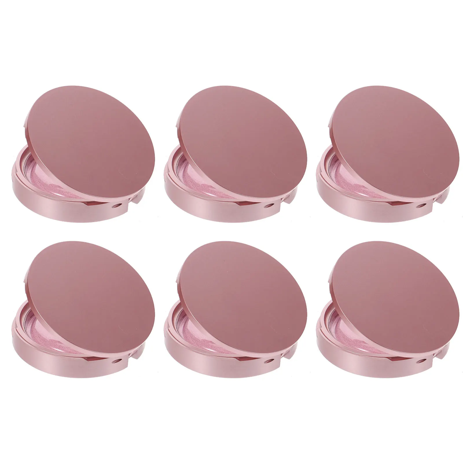 

6 Sets False Eyelash Packaging Box Premium Plastic Storage Case Portable Eyelash Organizer Compact Lash Holder for Daily Use and