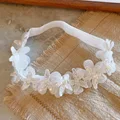 Sequin white flower